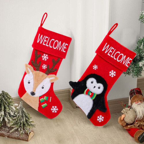 Chaussette de Noël pour bébé, première décoration de Noël 2