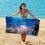 Strandhanddoek van microvezel, extra groot, 27 x 59 inch 2