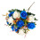 Buquê de rosas artificiais azuis (1 unidade) 2