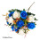 Buquê de rosas artificiais azuis (1 unidade) 3