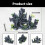 Hars bergrotsdecoratie voor aquariums (1 stuk) 3