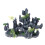 Hars bergrotsdecoratie voor aquariums (1 stuk) 8