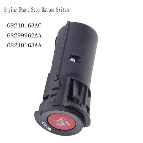 68240163AC Engine Start Stop Button  Ignition  for  Grand Cherokee 2017-2021 68299962AA 68240163AA 1