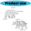 Molde de silicona para velas con forma de oso polar, resistente y multiusos. 3