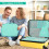 Set di organizer da viaggio blu da 8 pezzi 7
