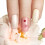 Pegatinas de uñas con forma de corazón, románticas, duraderas, para decoración DIY. 5