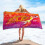 Strandhanddoek van microvezel, extra groot, 29 x 59 inch 2