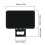 Foldable phone sunshade for bright environments, 1 piece 3