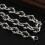 Collier ovale à pointes en acier inoxydable, 47 cm (18,5 pouces) 3