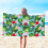 Strandhanddoek van microvezel, extra groot, 29 x 59 inch 2