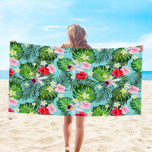 Strandhanddoek van microvezel, extra groot, 29 x 59 inch 1