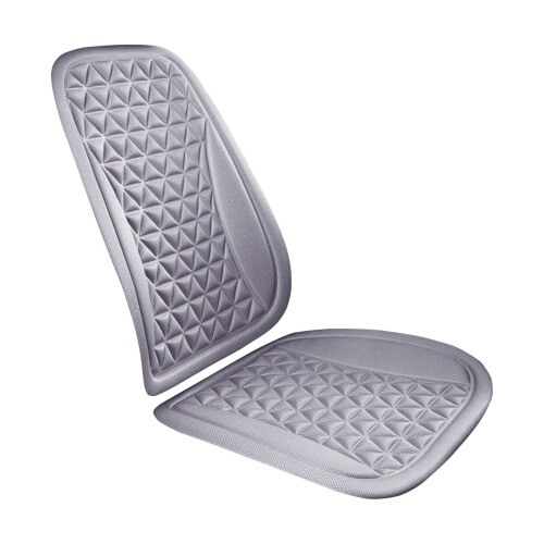 Ventilated Car Seat Cushion with Backrest 1pc 1