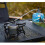 Réchaud de camping à double brûleur 4200W à jet infrarouge coupe-vent 6
