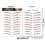 Eyebrow Stickers Waterproof Eco-Friendly 10 Pcs 2