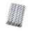 Dark Gray Knitted Throw Blanket with Tassels Geometric 1