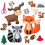 Kit de cusut cu animale pentru copii, jucărie educativă DIY 2