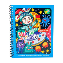 XIAOLE Reusable Water Coloring Book for Toddlers with 1