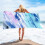 Strandhanddoek van microvezel, extra groot, 29 x 59 inch 2