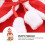 Roter Haustierumhang Weihnachtskostüm Poncho 1 Stück 7