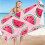 Strandhanddoek van microvezel, extra groot, 29 x 59 inch 2