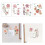 Adhesivo de pared con estampado floral, impermeable, para interruptor de luz. 2