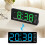 Relógio digital LED, formato 12/24 horas, econômico. 7