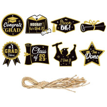 Graduation hanging swirls pre-assembled 2023