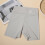Girls' Summer Legging Shorts Solid Color Stretch Empire 2
