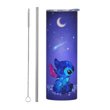 Stitch Tumbler Cup insulated stainless steel 20 oz