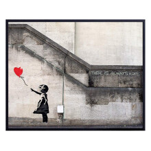 Banksy Street Graffiti Poster Print 24x36Inch