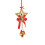 Christmas bell pendant gold silver red star angel tree 1
