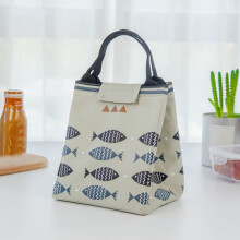 Isolierte Lunchtasche aus Oxford-Gewebe, tragbar, 1 Stück