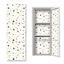 Magnetic Locker Wallpaper 12x36 inch Reusable