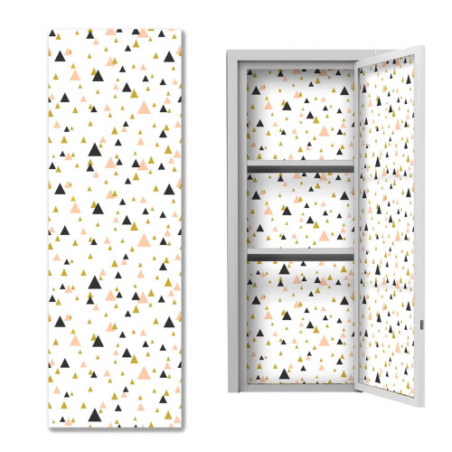 Magnetic Locker Wallpaper 12x36 inch Reusable