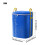 Kleideraufbewahrungsbox mit Deckel, blau, 240 l 3