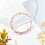 Perles de jaspe rose cerisier, 6-6,5 mm, 189 pièces 5