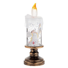 Cutie de lumânări de cristal de Crăciun, decorațiuni festive