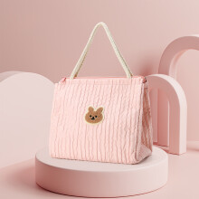 Staron Isoliertasche für Mahlzeiten, rosa, großes Fassungsvermögen