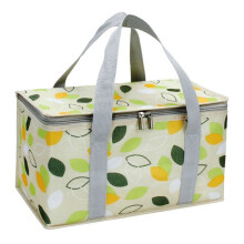 Sac isotherme de pique-nique réutilisable avec fermeture éclair
