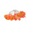 Maple Leaf Pumpkin String Lights Indoor Outdoor 36 ft 1