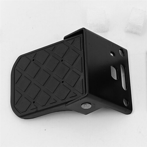 1 Pair Adjustable Folding Motorcycle Step with Anti-Slip Material for Motorcycle and Electric Bikes Modification 1