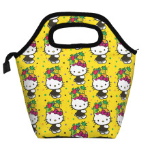 Hello Kitty isolierte Lunchtasche aus Polyester, faltbar, 1 Stück