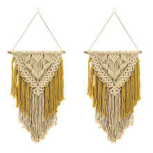 Wandbehang aus Baumwolle im Boho-Stil, 2-teilig