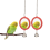 Bird Mirror with Bell for Parrot Cage 1 or 2 Pieces 1