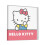 Placa de acrílico da Hello Kitty com frase inspiradora 1