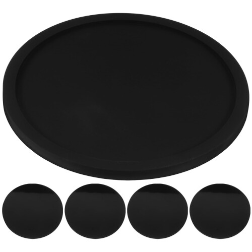Sottobicchieri rotondi in silicone per auto, 15 pezzi