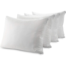 Protège-oreiller imperméable hypoallergénique à fermeture éclair, format Queen