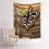 Saints Team Wall Tapestry 29x37 in Vertical 1