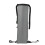 Support pour bouteille d'oxygène pour fauteuil roulant standard gris 3