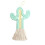 Cactus Wall Hanging Ornament - Woven Nursery Decor, Light 1